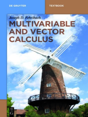 cover image of Multivariable and Vector Calculus